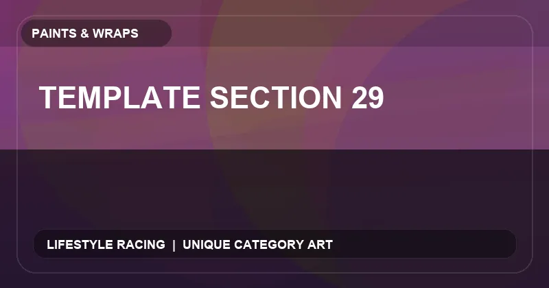 Template Section 29